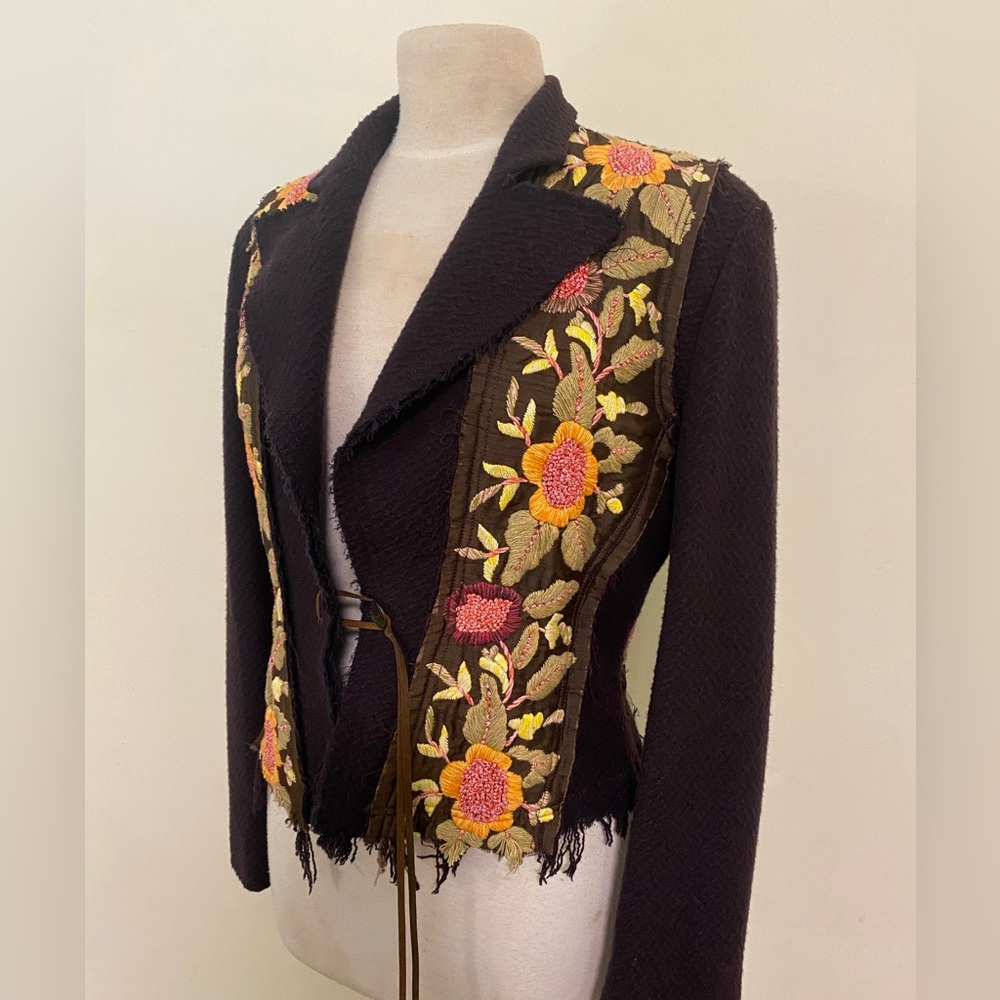 Trelise Cooper 100% Wool Jacket size 14 - Picture 1 of 16
